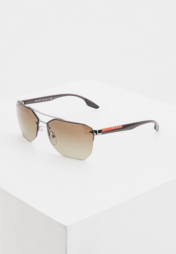 

Очки солнцезащитные Prada Linea Rossa, Черный, PS 54VS 5AV1X1