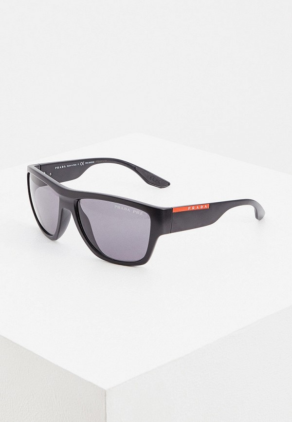 

Очки солнцезащитные Prada Linea Rossa, Черный, PS 08VS 1BO02G