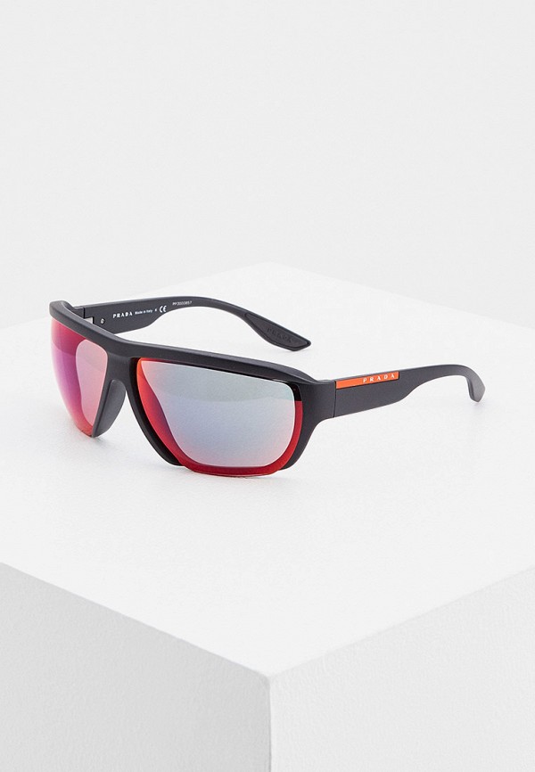 

Очки солнцезащитные Prada Linea Rossa, Черный, PS 09VS DG008F