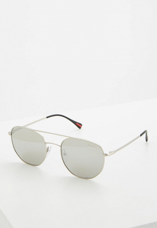 

Очки солнцезащитные Prada Linea Rossa, PS 56SS 1AP2B0, Серый
