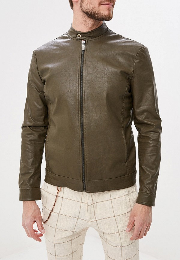 

Куртка кожаная Primo Emporio, Хаки