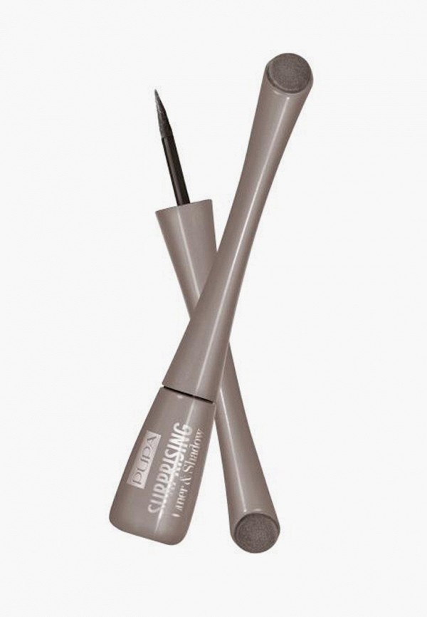

Подводка для глаз Pupa, 2 в 1 SURPRISING LINER&SHADOW, Серый