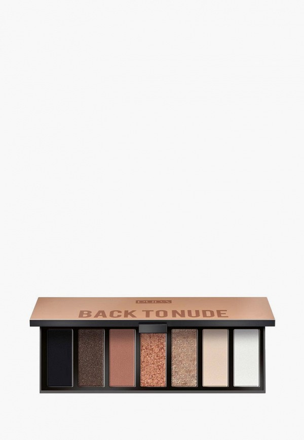 

Тени для век Pupa, Прозрачный, MAKEUP STORIES COMPACT тон 001 Снова нюд