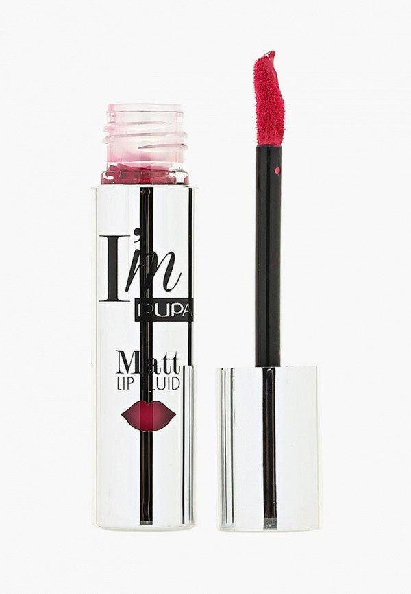

Помада Pupa, I'M MATT LIP FLUID сказочная фуксия, Розовый