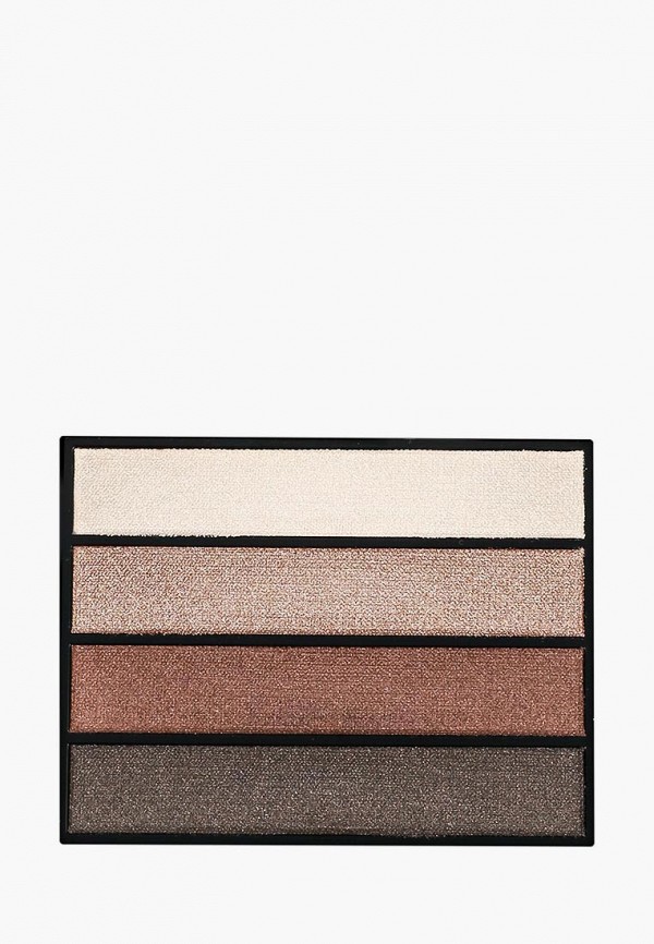 Тени для век Pupa из 4 VAMP! PALETTE, тон 002 Дымчатый коричневый