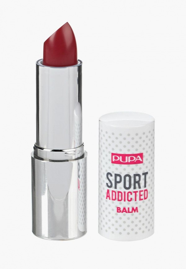 

Бальзам для губ Pupa, Бордовый, SPORT ADDICTED BALM, тон 003 Бургундский