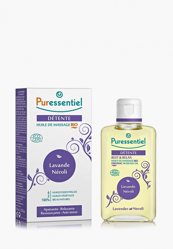 

Масло для тела Puressentiel, Желтый, "Отдохнуть и расслабиться", 100 мл