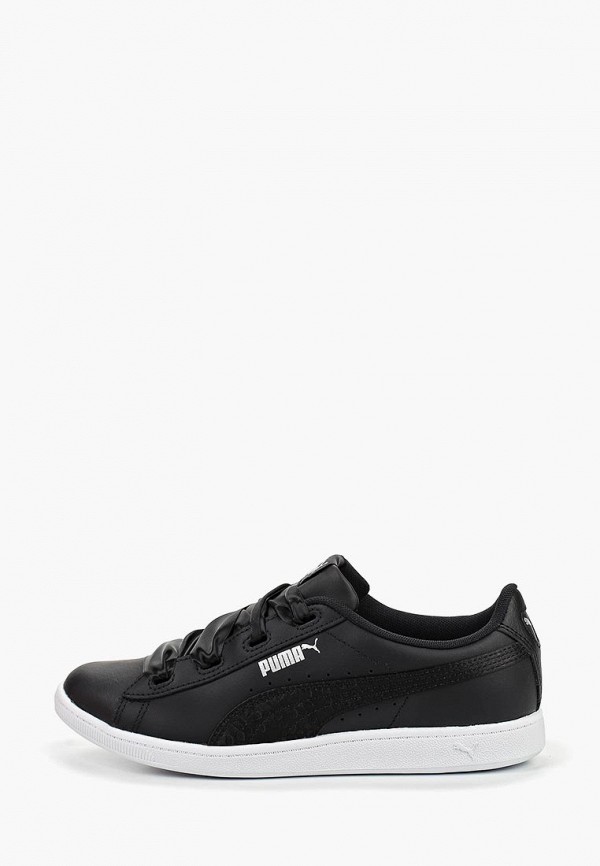 

Кеды PUMA, Puma Vikky Ribbon L Satin Jr, Черный