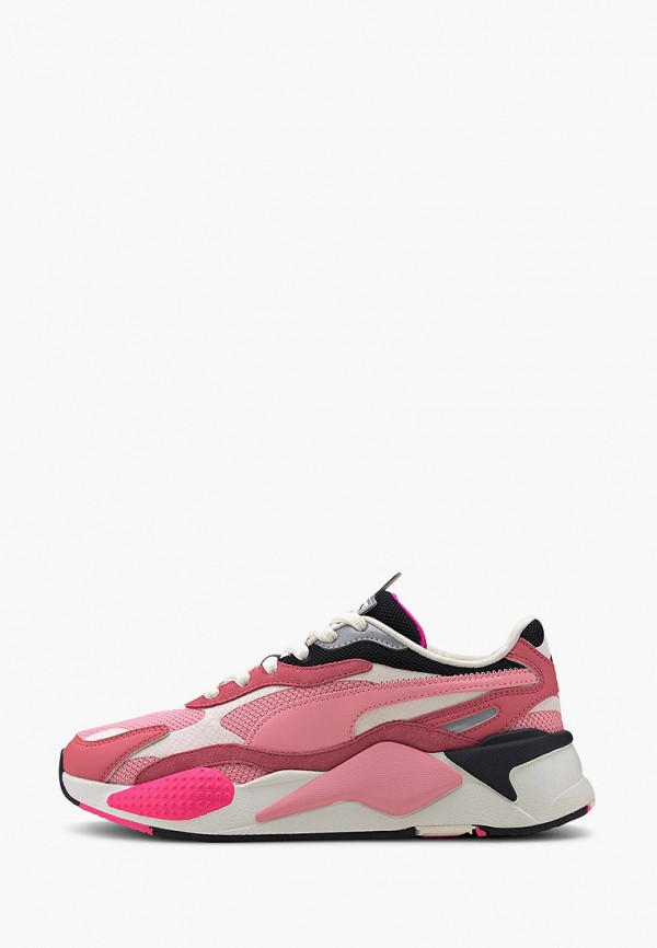 

Кроссовки PUMA, Розовый, RS-X³ PUZZLE