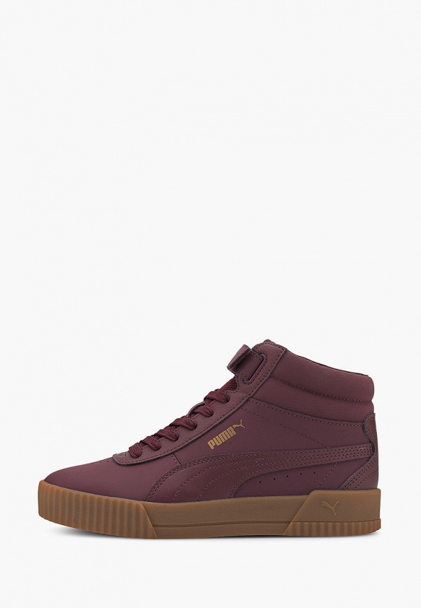 

Кеды PUMA, Бордовый, Carina Mid