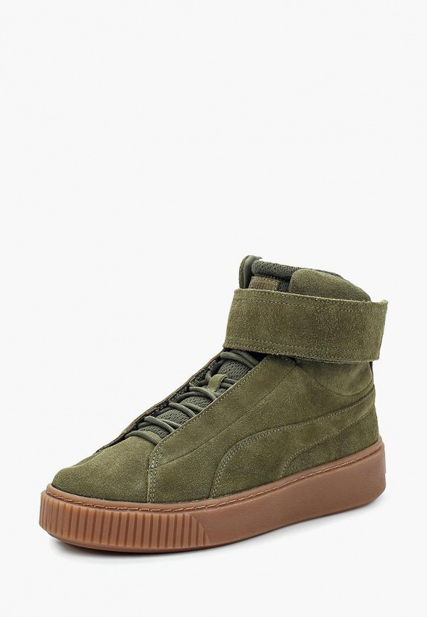 

Кеды PUMA, PUMA PU053AWUTQ29, Хаки