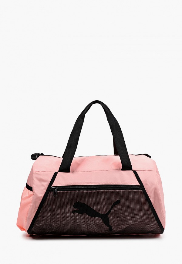 

Сумка спортивная PUMA, Розовый, AT ESS barrel bag