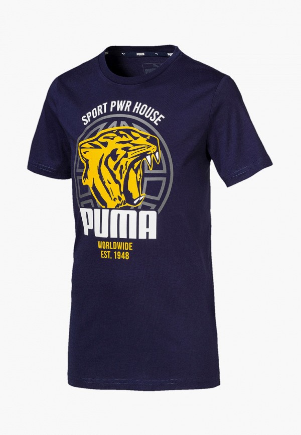 

Футболка PUMA, Синий, Alpha Graphic Tee B