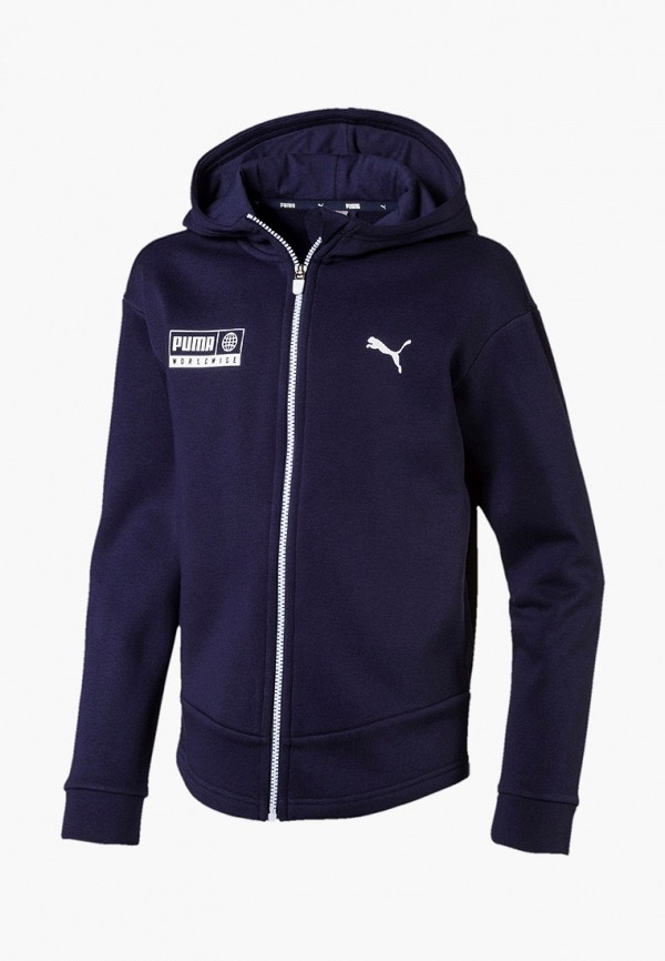 

Толстовка PUMA, Синий, Alpha Graphic Sweat Jacket FL B