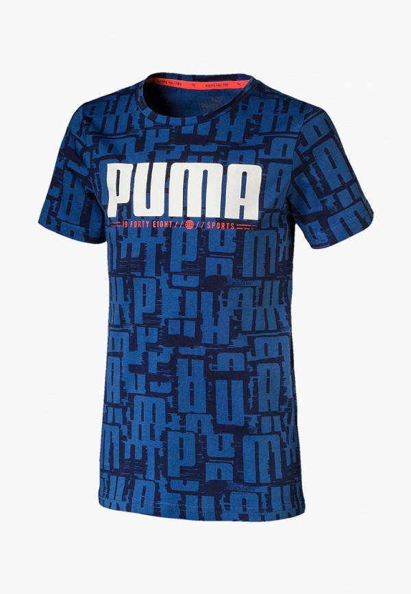 

Футболка PUMA, Синий, Active Sports AOP Tee B
