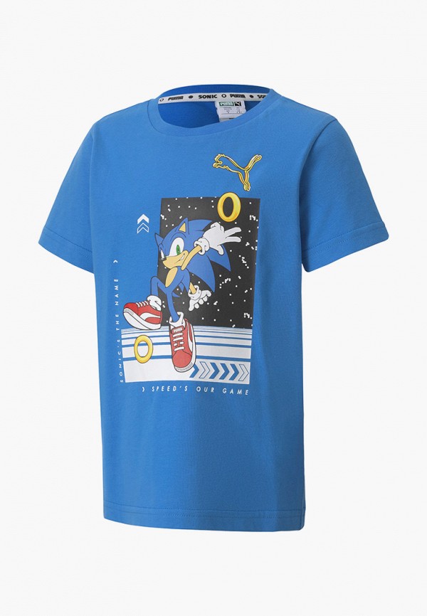 

Футболка PUMA, Синий, PUMA X SEGA Tee