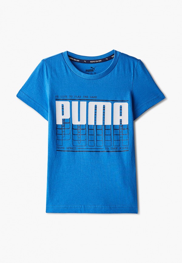 

Футболка PUMA, Голубой, Active Sports Graphic Tee B