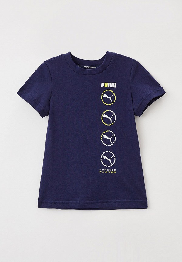 

Футболка PUMA, Синий, Active Sports Graphic Tee B