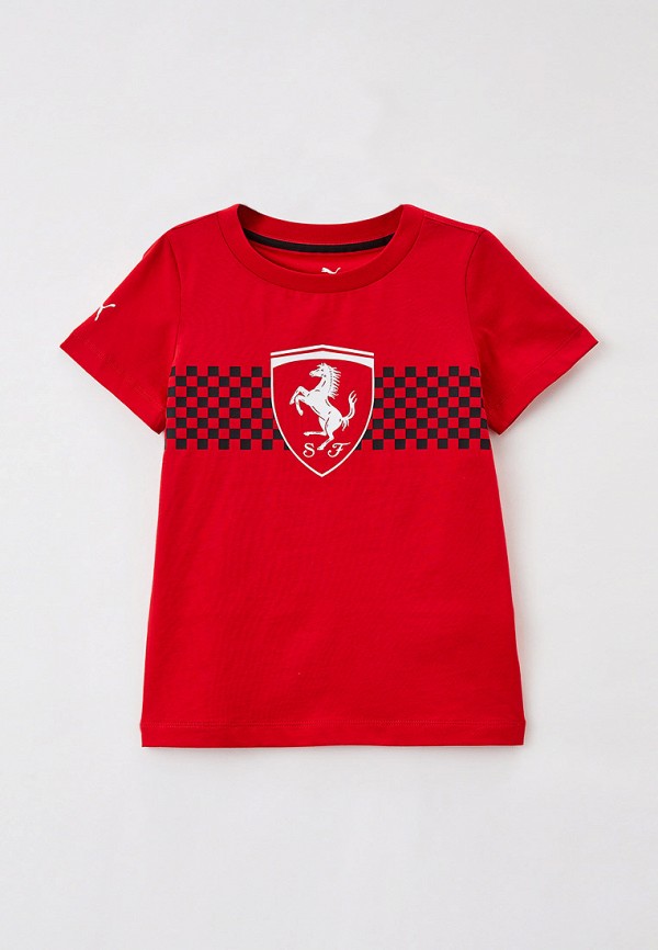 

Футболка PUMA, Красный, Ferrari Race Kids Checkered FlagTee