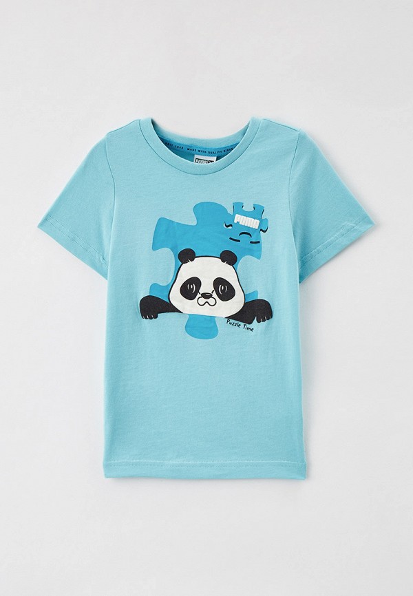 

Футболка PUMA, Голубой, Paw Advanced Tee