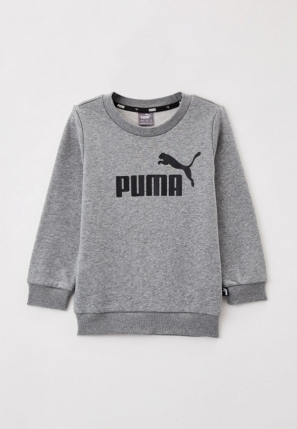 

Свитшот PUMA, Серый, ESS Big Logo Crew TR B