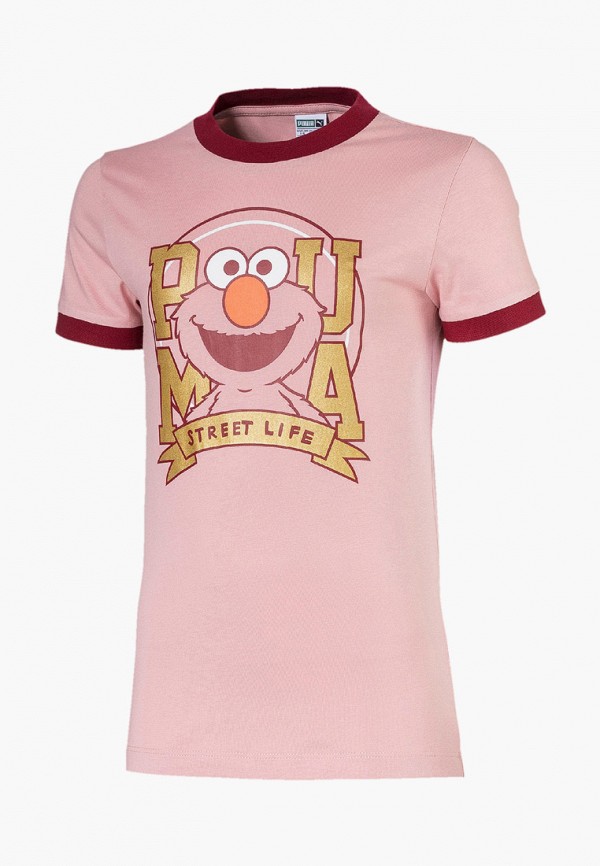 

Футболка PUMA, Розовый, Sesame Street Tee G