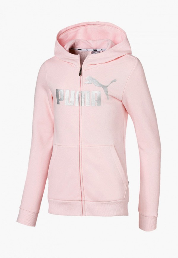 

Толстовка PUMA, Розовый, ESS+ Hooded Sweat Jacket G
