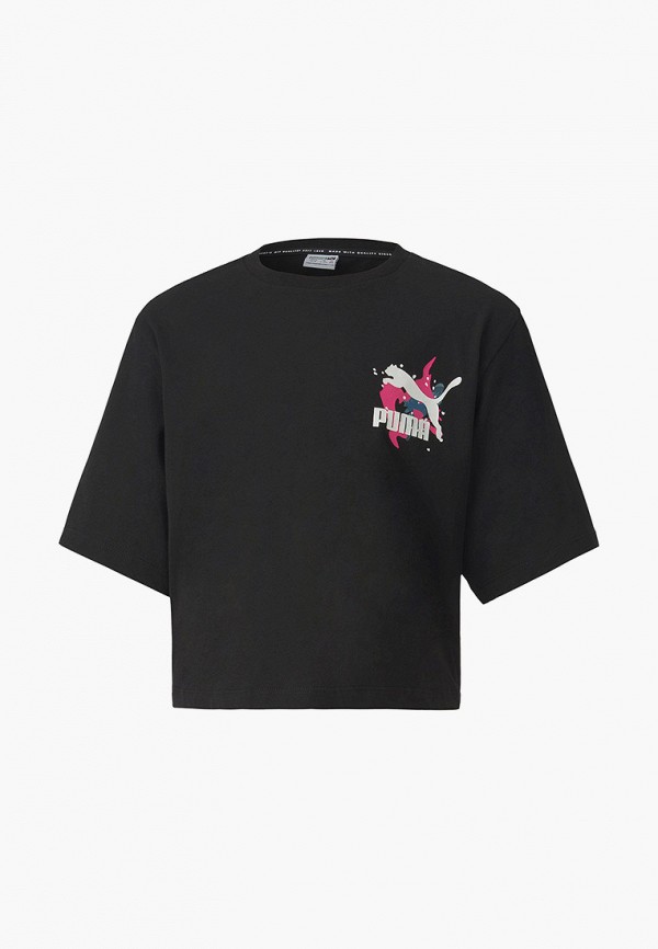 

Футболка PUMA, Черный, Classics Wild Tee G