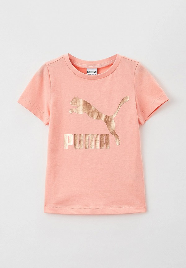 

Футболка PUMA, Коралловый, Classics Logo Tee G