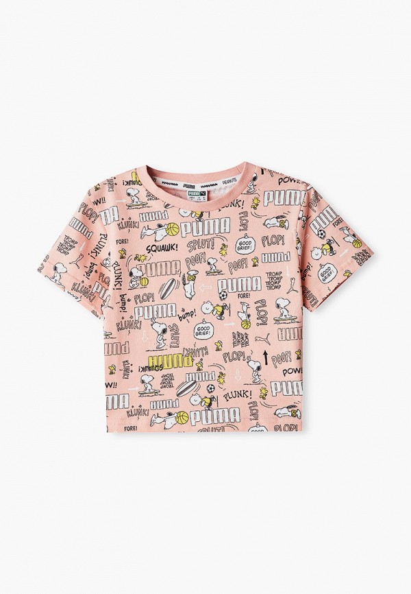 

Футболка PUMA, Розовый, PUMA X PEANUTS AOP Tee G