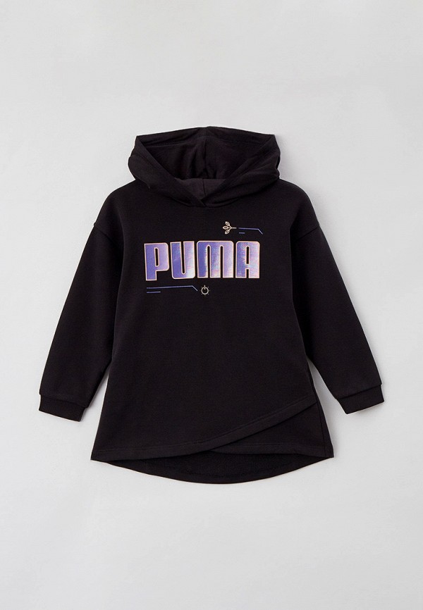 Худи PUMA черный 586175 PU053EGMJZM2