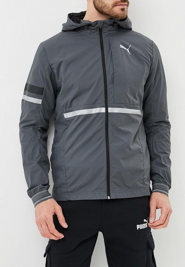 

Ветровка PUMA, PUMA PU053EMCJJK2, Серый