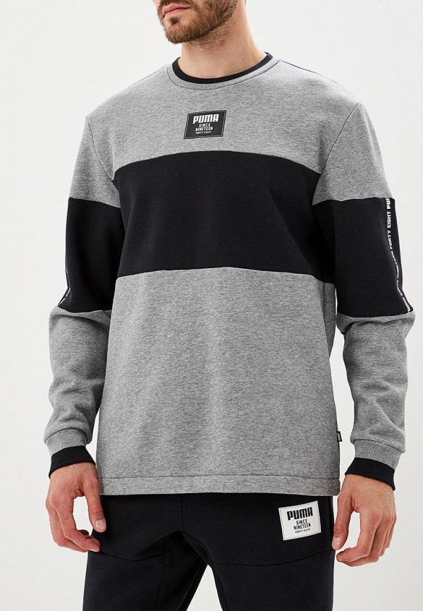 

Свитшот PUMA, PUMA PU053EMCJJU7, Серый