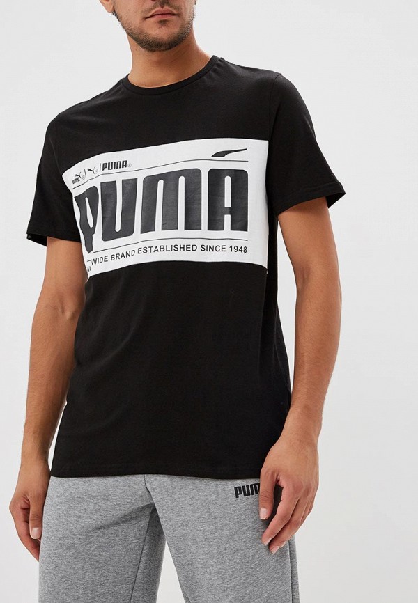 

Футболка PUMA, PUMA PU053EMCJKE9, Черный