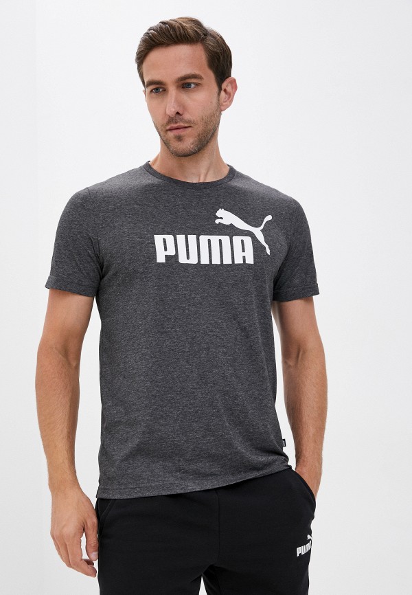 

Футболка PUMA, Серый, ESS+ Heather Tee