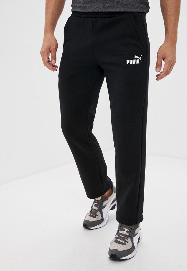 Брюки спортивные ESS logo Pants FL op. Брюки мужские Puma ESS черные. Спортивные штаны Puma. Штаны Пума черные.