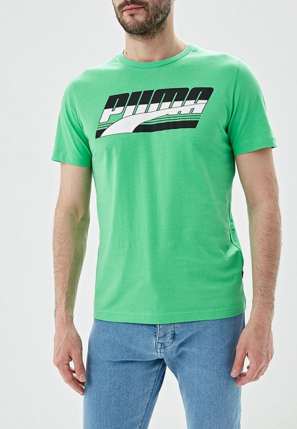 

Футболка PUMA, Rebel Basic Tee, Зеленый