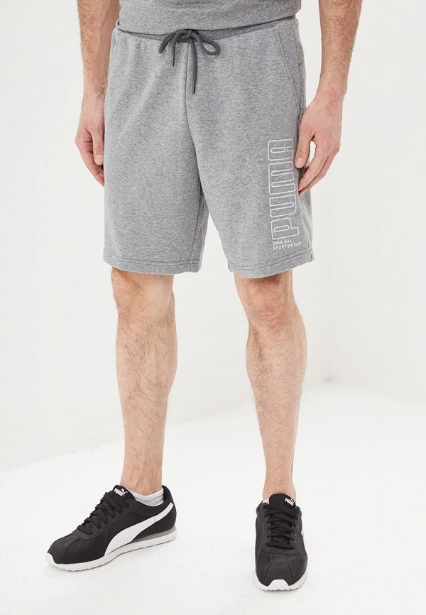 

Шорты спортивные PUMA, Athletics Shorts 8" TR, Серый