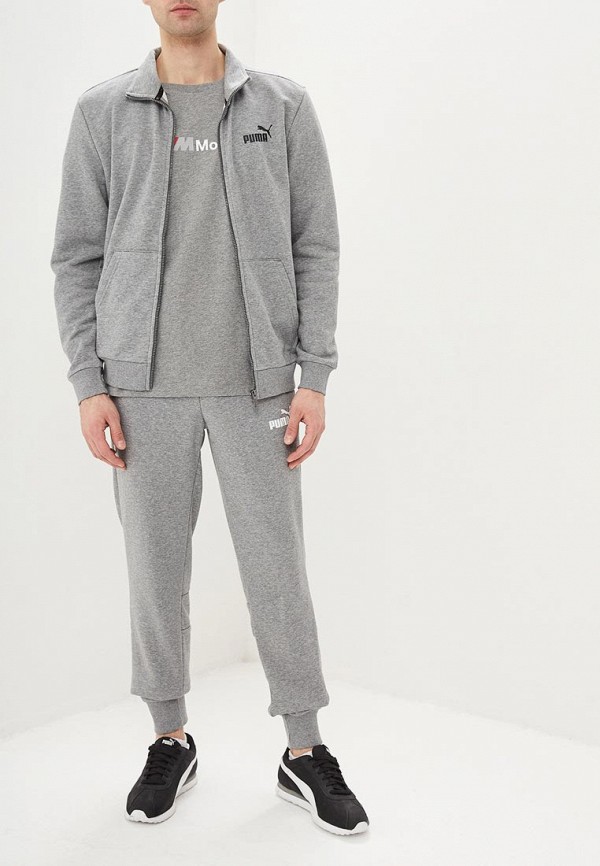 

Олимпийка PUMA; PUMA PU053EMDZQT9, Серый