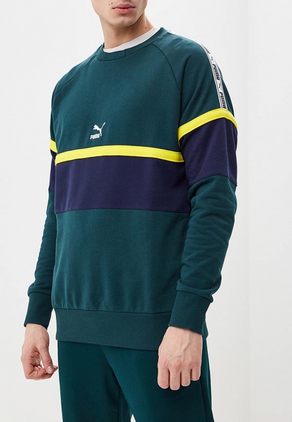 

Свитшот PUMA, PUMA XTG Crew, Зеленый