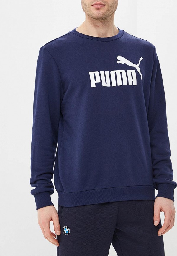

Свитшот PUMA, ESS Logo Crew Sweat TR big logo, Синий