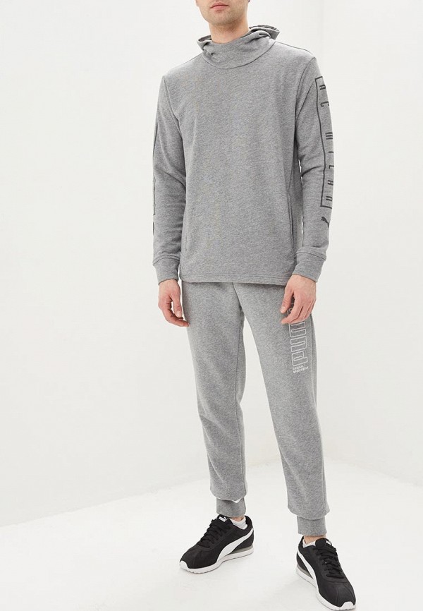 

Худи PUMA; PUMA PU053EMDZQX1, Серый