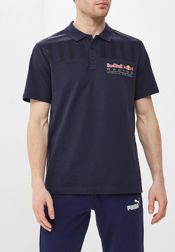 

Поло PUMA, RBR Logo Polo, Синий