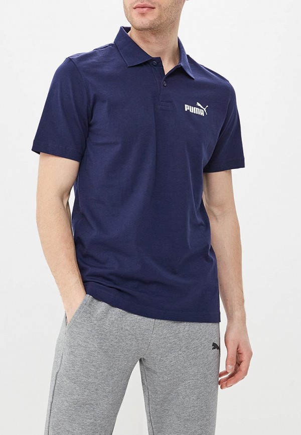 

Поло PUMA, Синий, ESS Jersey Polo