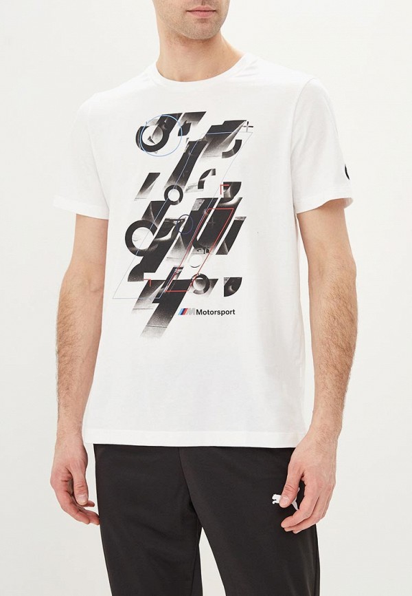 

Футболка PUMA, BMW MMS Graphic Tee, Белый