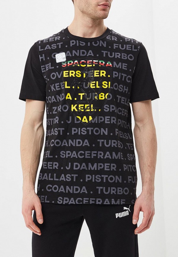 

Футболка PUMA, PUMA PU053EMDZRB5, Черный