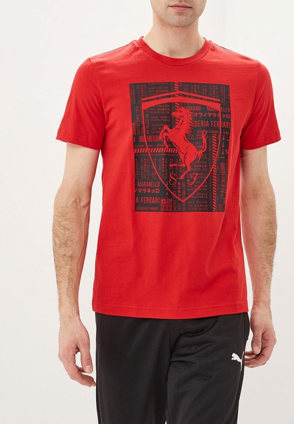 

Футболка спортивная PUMA; PUMA PU053EMDZRB7, Красный