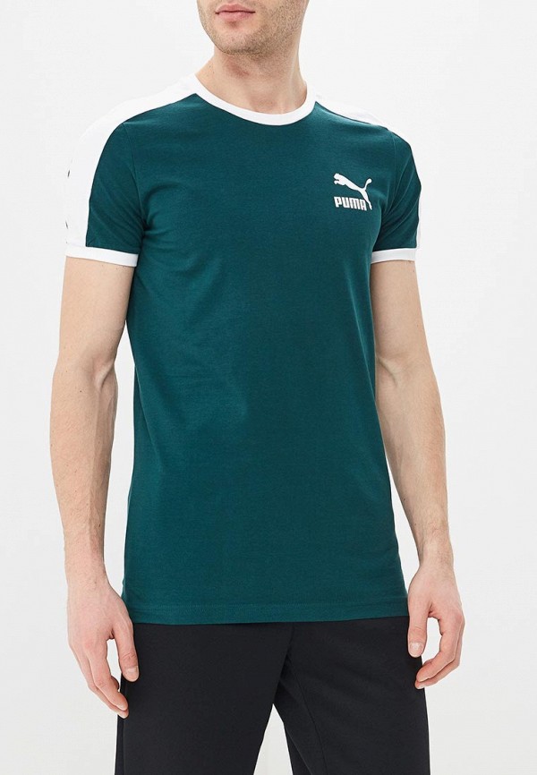 

Футболка PUMA, PUMA PU053EMDZRC2, Зеленый
