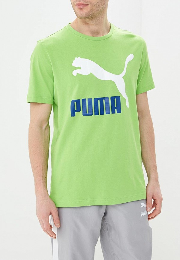 

Футболка PUMA; PUMA PU053EMDZRD0, Зеленый