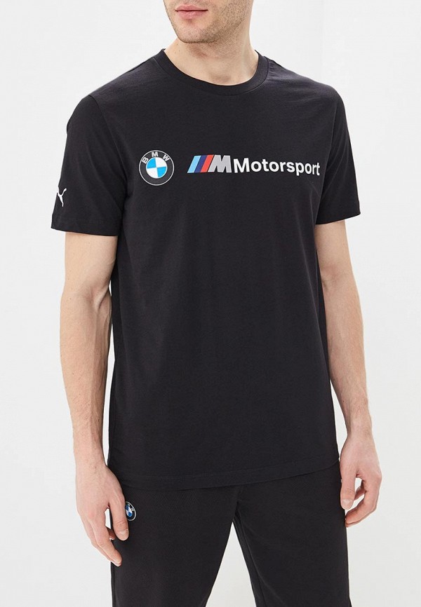 

Футболка PUMA, BMW MMS Logo Tee, Черный